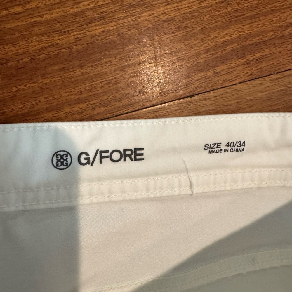 G/FORE Classic White Pants - Picture 2 of 3